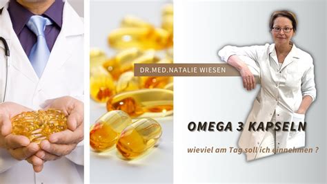 wieviel omega 3 am tag